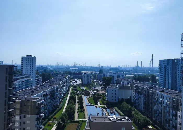 Morski - Przystan Letnica 公寓 格但斯克