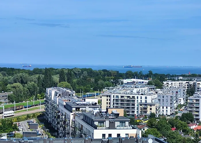 Morski - Przystan Letnica アパート